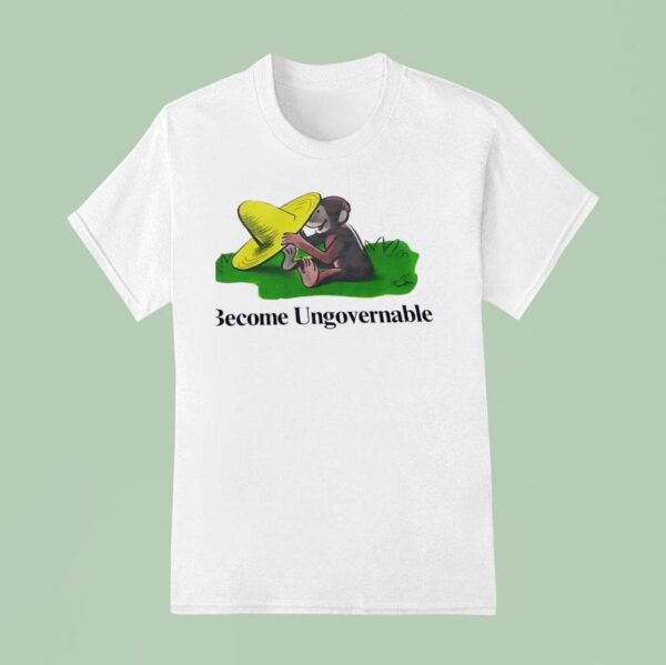 Monkey Become Ungovernable T Shirt