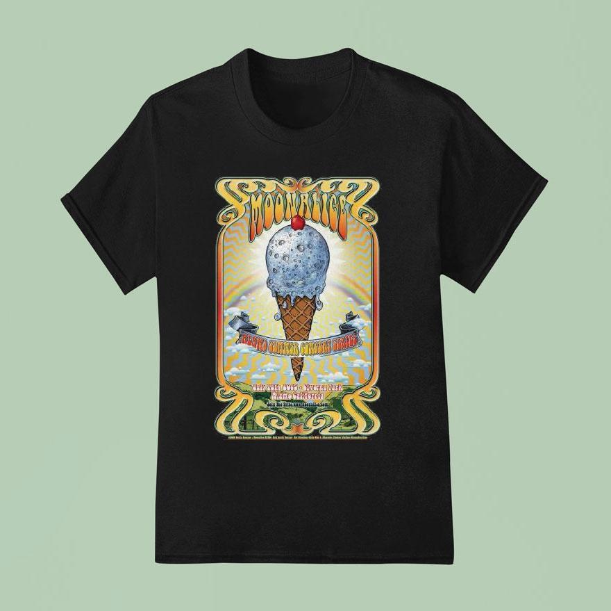 Moonalice Livorna Park In Alamo Ca Ice Cream T Shirt