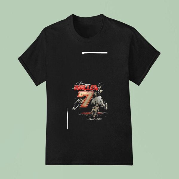 Morgan Wallen I M The Problem Stock Car Signature T Shirt