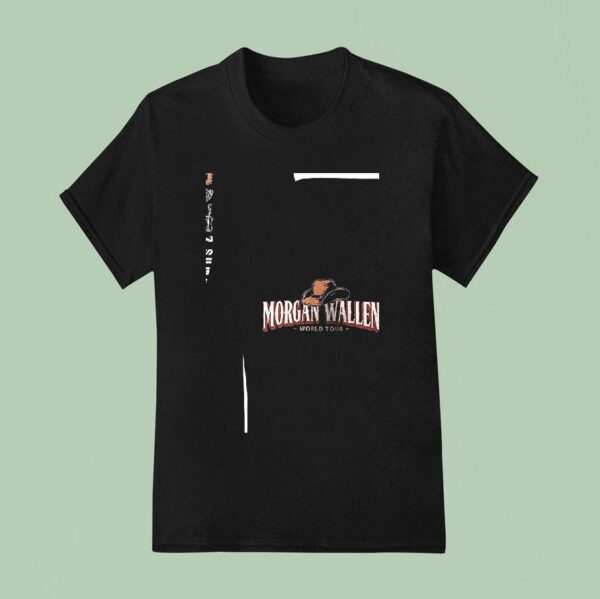 Morgan Wallen World Tour Whiskey D My Way T Shirt