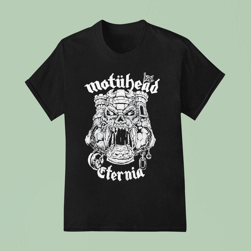 Motuhead Castle Grayskull From Masters Of The Universe In The Style Of Motorhead T Shirt
