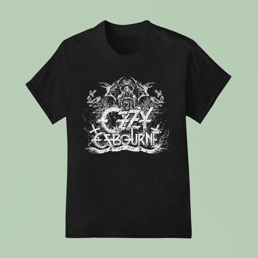 Mr Crowley Ozzy Osbourne Black Sabbath Rip T Shirt