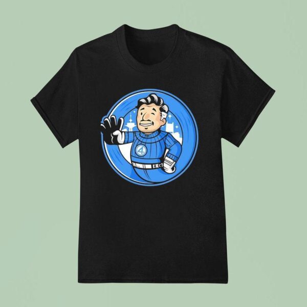 Mr Fantastic Style Of Vault Boy T Shirt