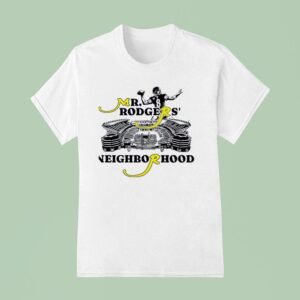 Mr Rodgers Neighborhood Football T Shirt