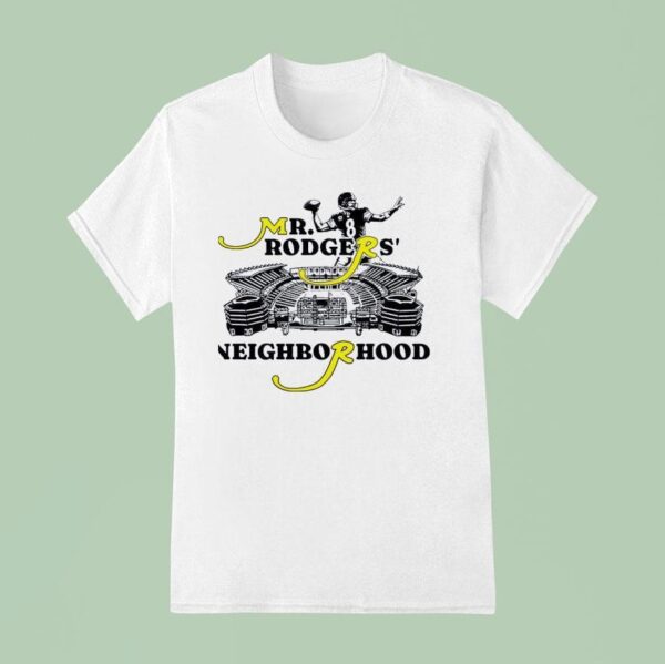 Mr Rodgers Neighborhood Football T Shirt