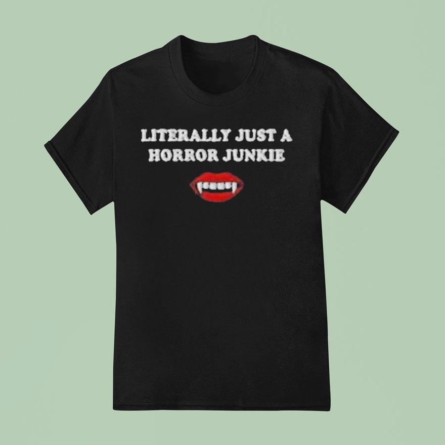 Murder With My Husband Horror Junkie T Shirt