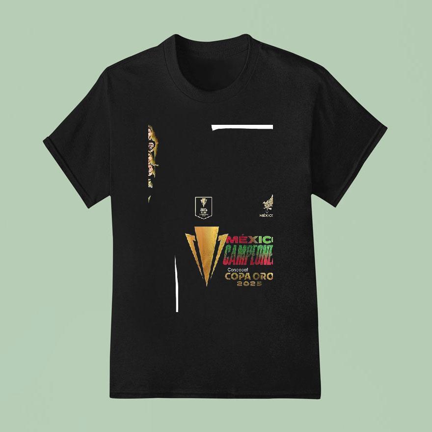 Mxico Campeones X Concacaf Gold Cup Logo Team T Shirt