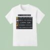 My Achievements Aura Of Gay Rage Break The Binary Glitter Bomb Rainbow Fatality They Them Got Hands T Shirt