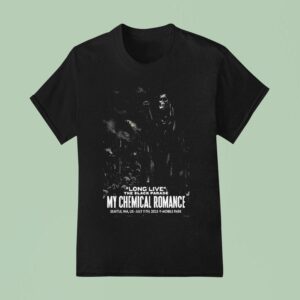 My Chemical Romance Seattle Wa July T Mobile Park Tour T Shirt