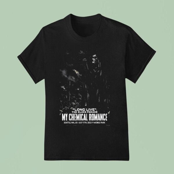 My Chemical Romance Seattle Wa July T Mobile Park Tour T Shirt