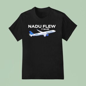 Nadu Flew United State Plane T Shirt
