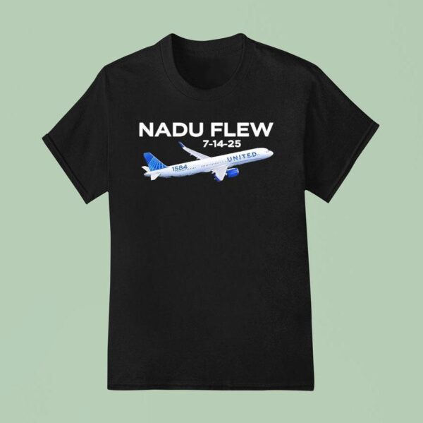 Nadu Flew United State Plane T Shirt