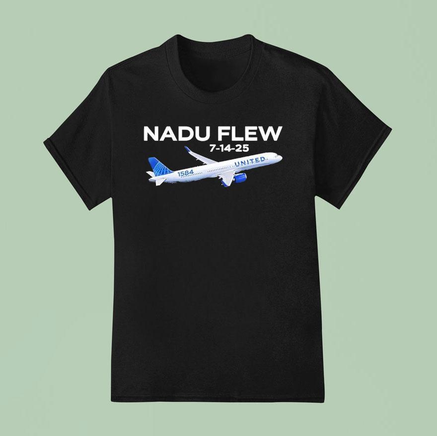 Nadu Flew United State Plane T Shirt
