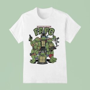 Nage Mutant Ninja Turtles Fafo T Shirt