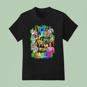 Naomi Wrestling Feel The Glow T Shirt