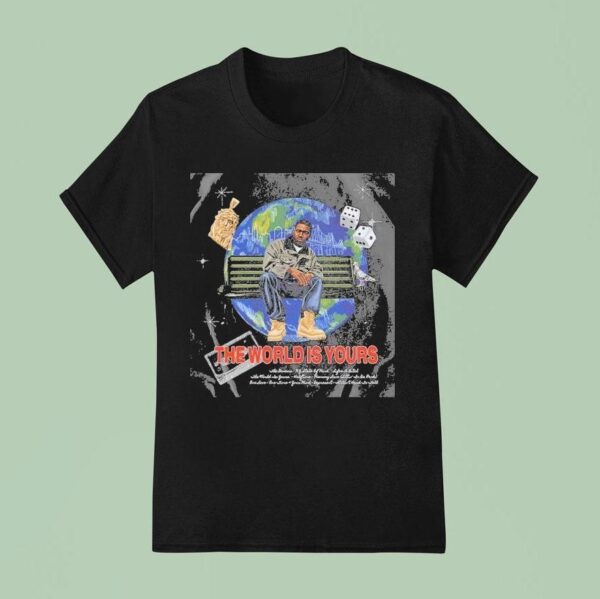 Nas The World Is Yours Years Of Illmatic T Shirt