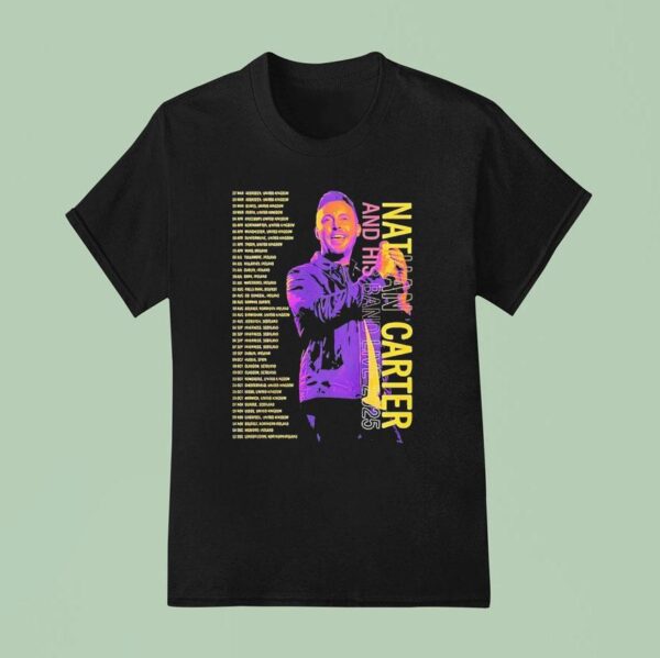Nathan Carter Live With His Band Uk T Shirt