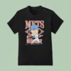 New York Baseball Mets David Wright Homage Royal Homage Caricature Signature T Shirt