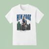 New York Skeleton Basketball Find T Shirt