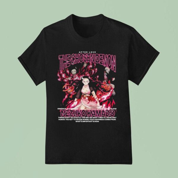 Nezuko Kamado Demon Slayer Corps The Chosen Demon T Shirt