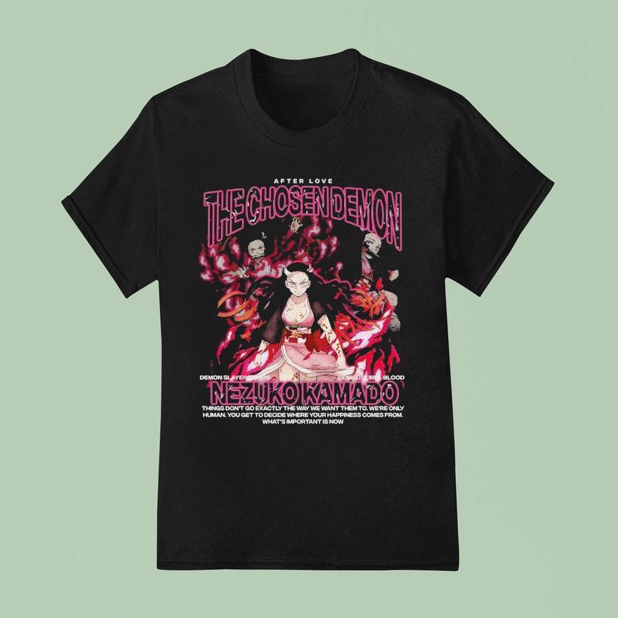Nezuko Kamado Demon Slayer Corps The Chosen Demon T Shirt