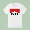Nicotine Dolls Cigarette Logo T Shirt
