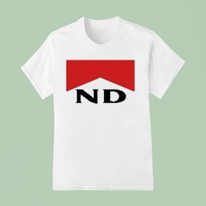 Nicotine Dolls Cigarette Logo T Shirt