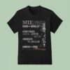 Niteharts Festival Full Live Up On Oct In San Diego Ca At Snapdragon Stadium T Shirt