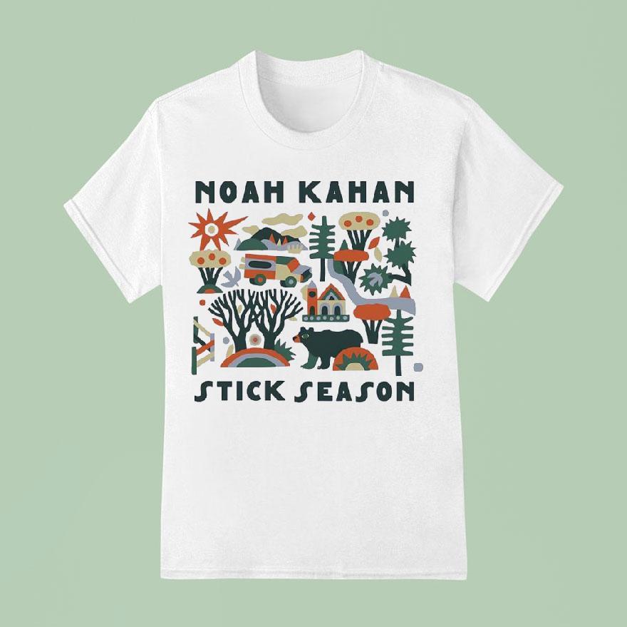 Noah Kahan Stick Season T Shirt