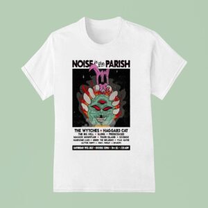 Noise In The Paris The Wytches Haggard Cat Huddersfield T Shirt
