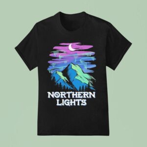 Northern Lights Jetty High T Shirt