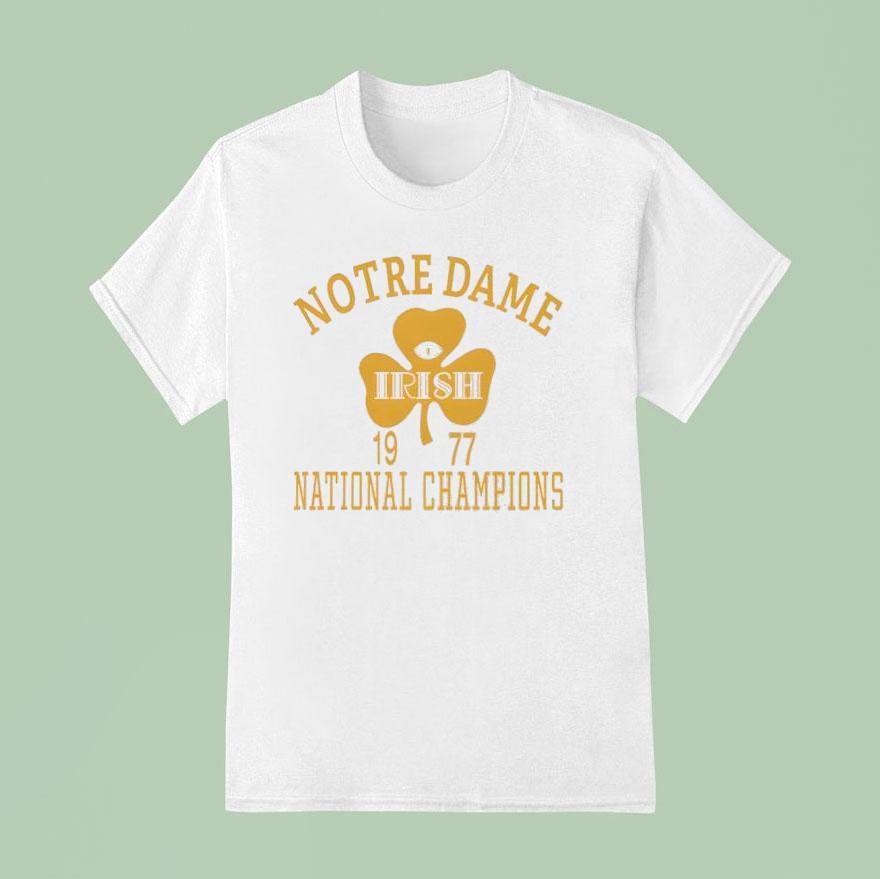 Notre Dame National Champions T Shirt