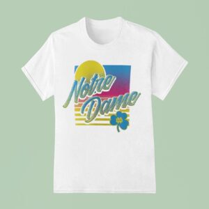 Notre Dame Fighting Irish Logo Vintage T Shirt