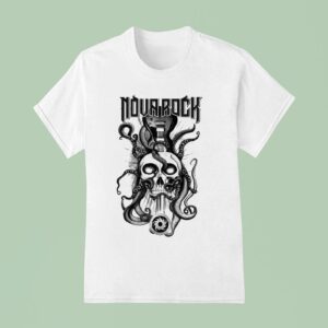 Nova Rock Festival Sword Skull T Shirt