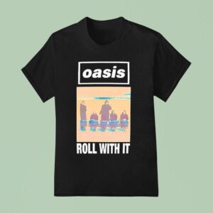Oasis Live Roll With It T Shirt