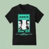 Oasis Live Show At Wembley Stadium In London On July To August With Split Portrai T Shirt