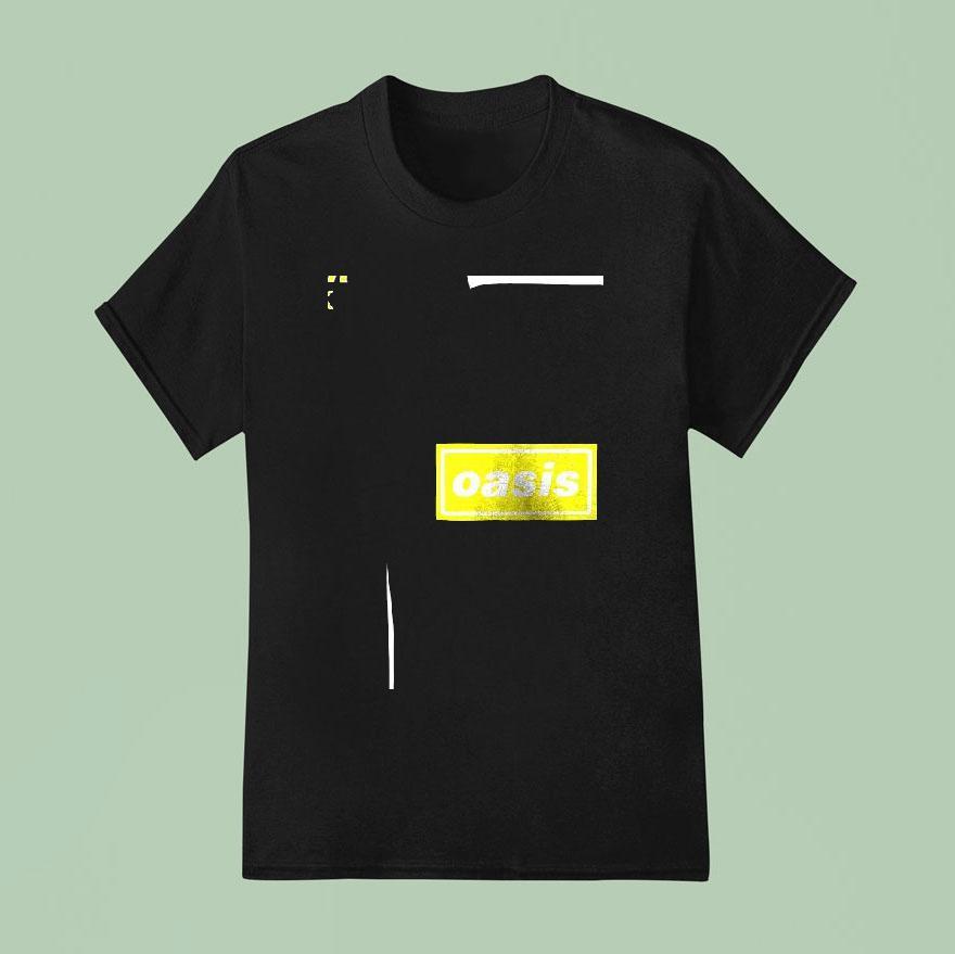 Oasis Manchester Heaton Park Live T Shirt