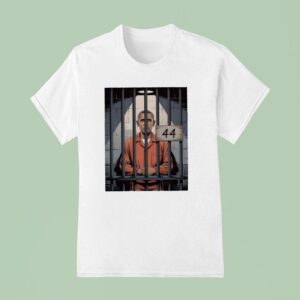 Obama Parody Wanted For Treason Arrest Obama T Shirt