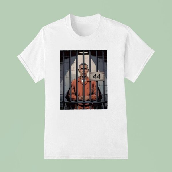 Obama Parody Wanted For Treason Arrest Obama T Shirt