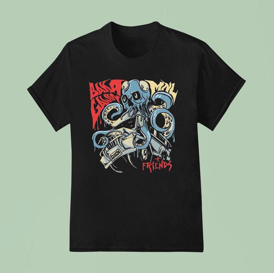 Octopus Baka Gaijin Friends Mnl T Shirt