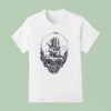 Octopus Battle With Ship In Grateful Dead Logo T Shirt