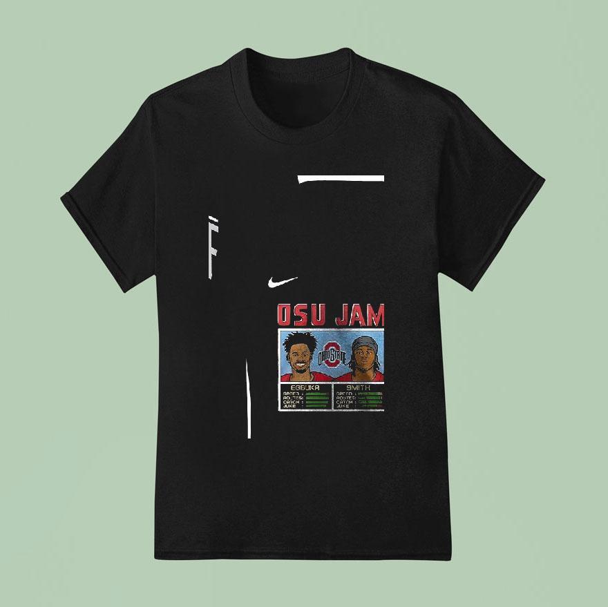 Ohio State Buckeyes Osu Jam Egbuka And Smith T Shirt