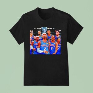 Oklahoma City Thunder Team Champions Nba Finals Basketball T Shirt
