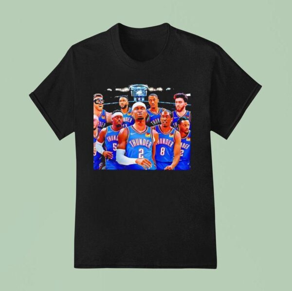 Oklahoma City Thunder Team Champions Nba Finals Basketball T Shirt