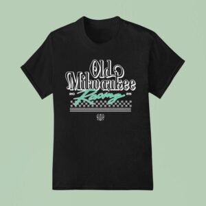 Old Milwaukee Neon Drift Racing T Shirt