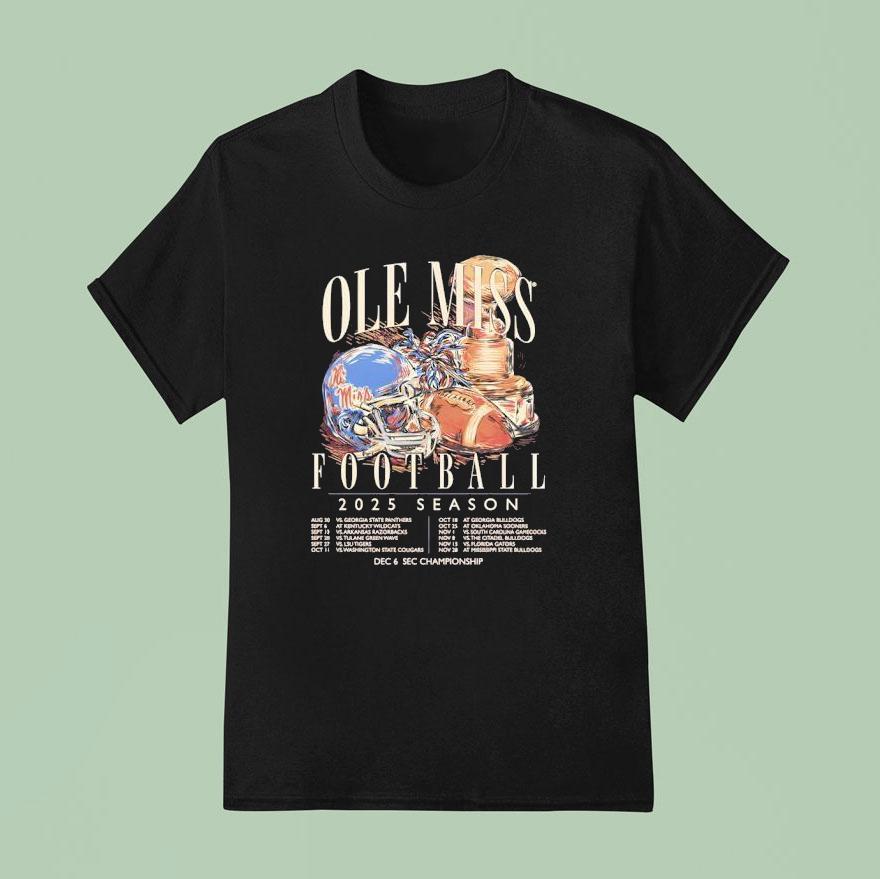Ole Miss Football Season T Shirt