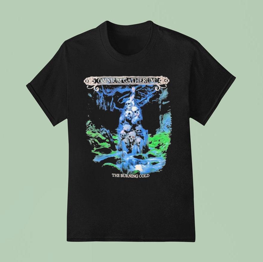 Omnium Gatherum The Burning Cold Tour T Shirt