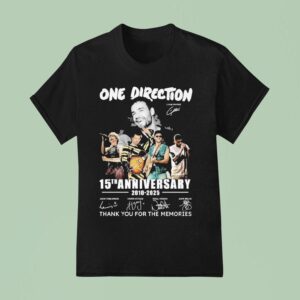 One Direction Liam Payne Th Anniversary Thank You For The Memories T Shirt