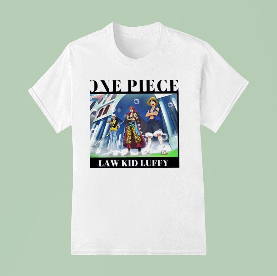 One Piece Law Kid Luffy T Shirt