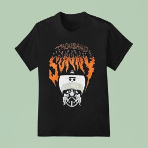 One Piece Thousand Sunny Metal T Shirt